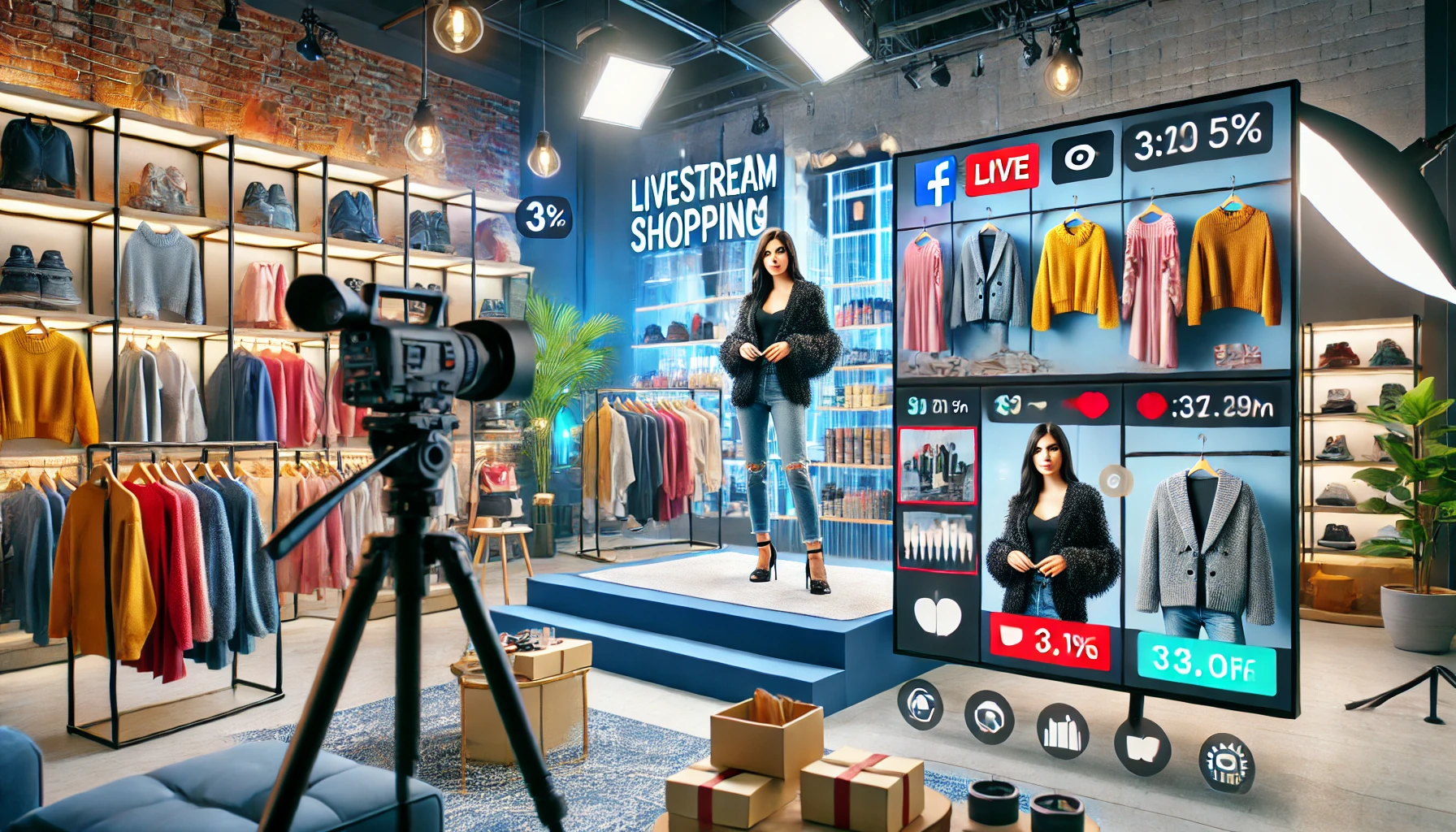 Come il Livestream Shopping Aiuta le Attività Retail a Incrementare le Vendite con una Regia Mobile