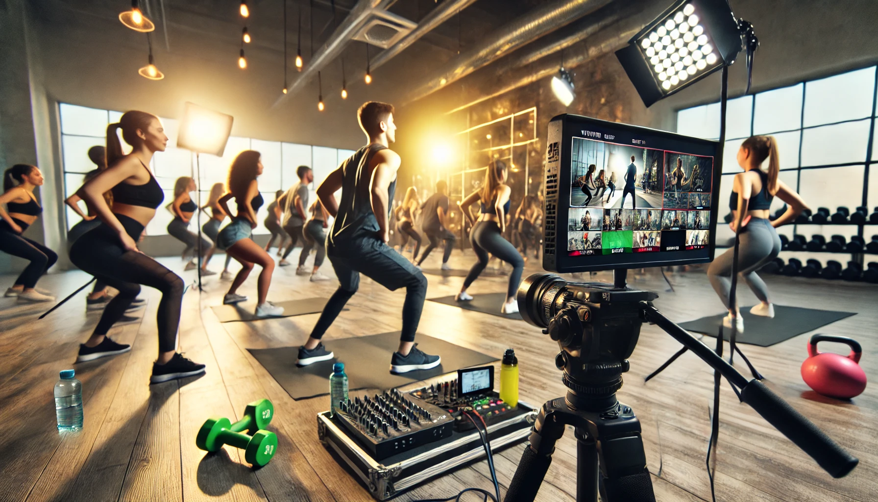 Come le Palestre e i Centri Fitness Possono Utilizzare una Regia Mobile per Lezioni Live di Alta Qualità