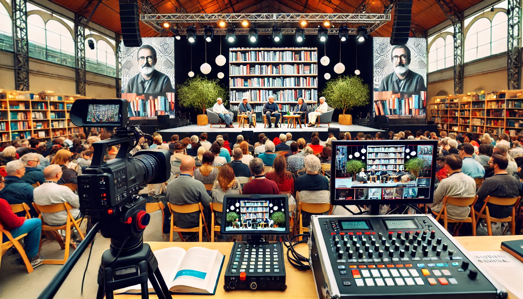 Come le Case Editrici Possono Usare un service di Regia Mobile per Festival Letterari